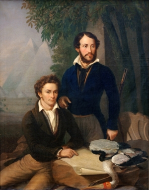 Eduard Rüppell und Michael Hey