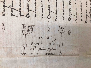 Besitzeintrag von Heinrich Kellner