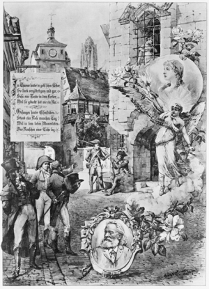 Huldigungsblatt für Annette Stoltze