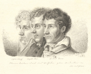 Gottfried Scharff, Leopold Stein und Gerhard Thomas (von li. n. re.)